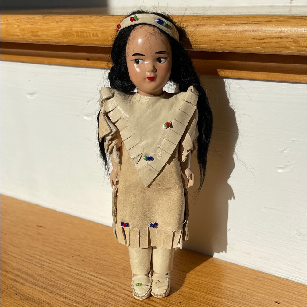 Vintage Native American Doll